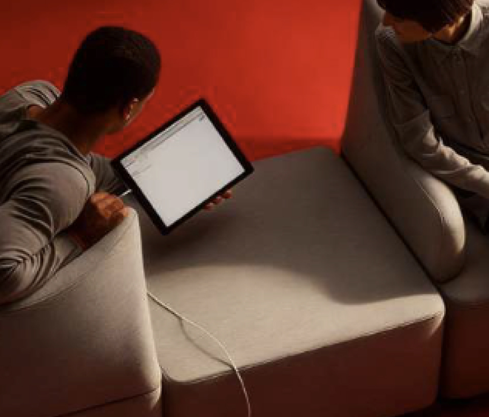Espacio de trabajo en las oficinas de PosPotential